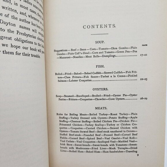 Midwestern Home Cookery Cookbook Americana 1975 Presbyterian Capital City 1906 - Picture 10 of 16